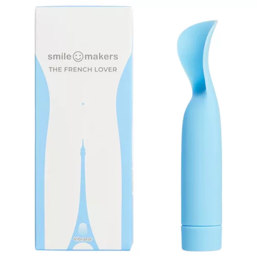 / Smile Makers - Francia szerető vibrátor (kék)