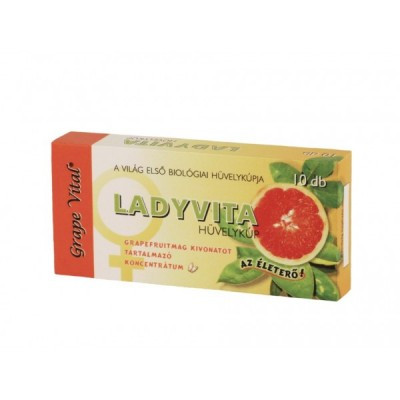 Grape vital ladyvita hüvelykúp - 10 db