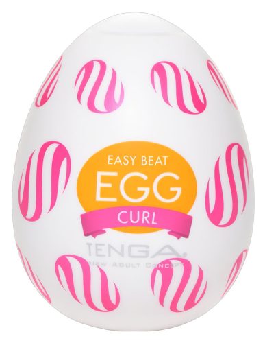 TENGA Egg Curl - maszturbációs tojás (1db)