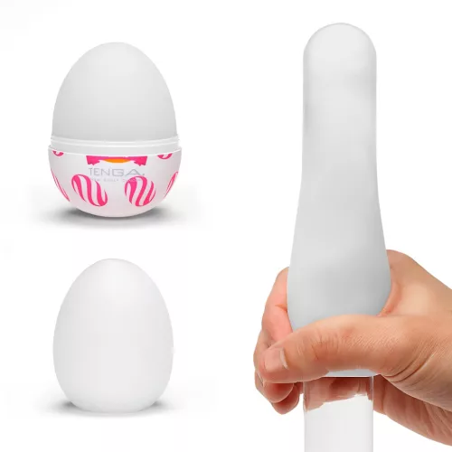 / TENGA Egg Curl - tojás maszturbátor (1 db)