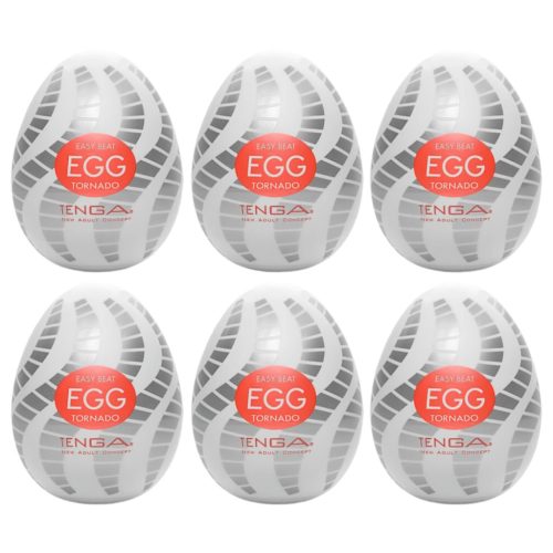 TENGA Egg Tornado - maszturbációs tojás (6db)