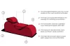 Liberator Esse Lounger - variálható tantra kanapé bútor - 3 részes (fekete)