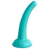 Dillio Curious Five - szilikon dildó (15cm) - türkiz