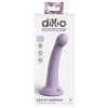 Dillio Secret Explorer - tapadókorongos dildó (17cm) - lila
