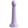 Dillio Secret Explorer - tapadókorongos dildó (17cm) - lila