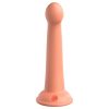Dillio Secret Explorer - makkos dildó (17cm) - narancs