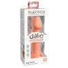 Dillio Big Hero - tapadókorongos szilikon dildó (17cm) - narancs