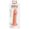 Dillio Big Hero - tapadókorongos szilikon dildó (17cm) - narancs