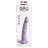 Dillio Slim Seven - tapadókorongos stimuláló dildó (20cm) - lila