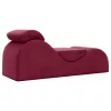 Liberator Esse Lounger - variálható tantra kanapé bútor - 3 részes (piros)