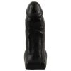 Realistixxx Real Giant - giga herés dildó - 22 cm (fekete)