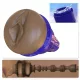 Fleshlight Boost Bang - élethű művagina maszturbátor (barna)