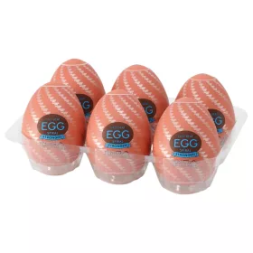 TENGA Egg Spiral Stronger - tojás maszturbátor (6 db)