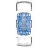 Fleshlight Quickshot Turbo - utazó maszturbátor (kék)