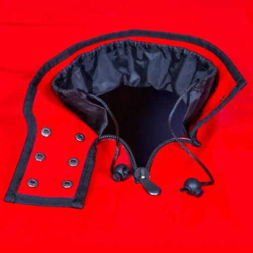 / Secretdome - BDSM szex kabin nyílásokkal (fekete)