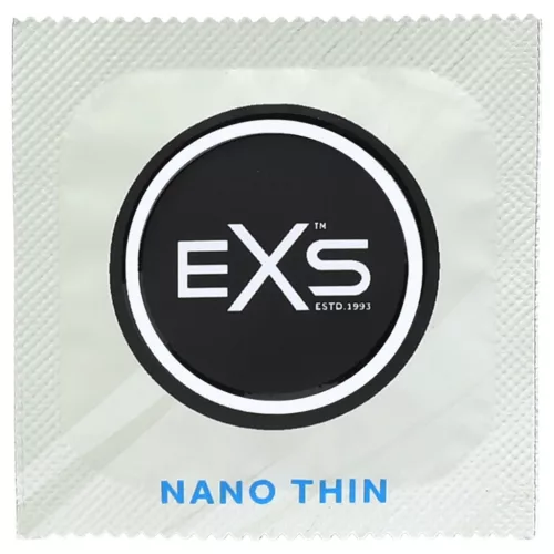 EXS Nano Thin - ultravékony latex óvszer nagy kiszerelésben (48 db)
