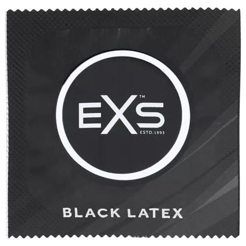 EXS Black - fekete óvszer (48 db)