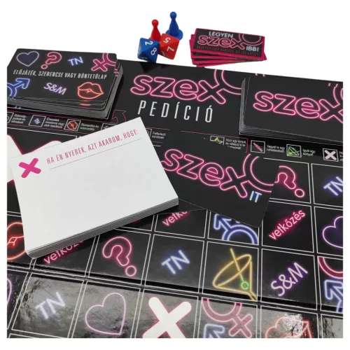 Szexpedíció - felnőtt szex társasjáték 