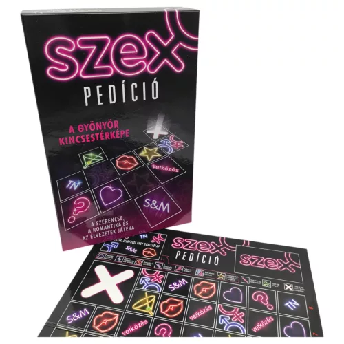 Szexpedíció - felnőtt szex társasjáték 