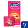 Durex Emoji PleasureMe - bordás-pontozott óvszer (12db)