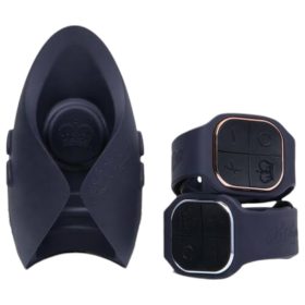   / Pulse Duo Lux - akkus, rádiós maszturbátor-párvibrátor (szürke)