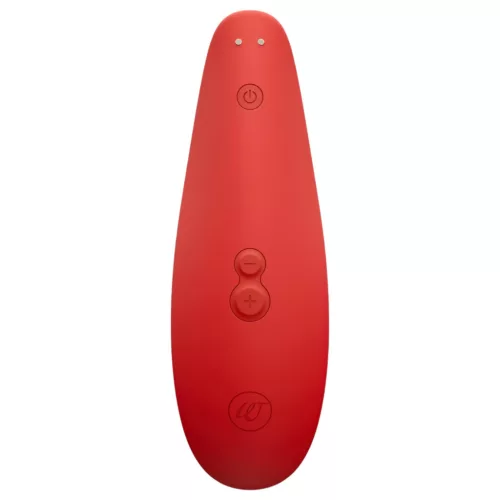 Womanizer Marilyn Monroe - léghullámos csiklóizgató (piros)