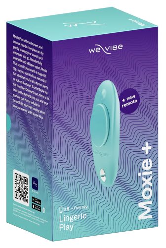 We-Vibe Moxie+ - rádiós, okos csiklóvibrátor (türkiz)