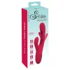 Smile - csiklókaros, nyelves vibrátor (piros)