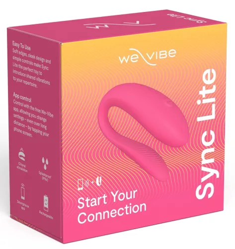 We-Vibe Sync Lite - App- és távirányítós párvibrátor (pink)