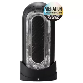 / TENGA Flip Zero - erős maszturbátor (fekete)