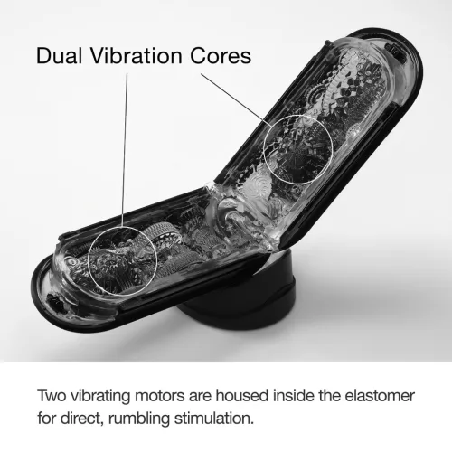 / TENGA Flip Zero - erős maszturbátor (fekete)