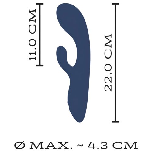 / You2Toys Intense - csiklókaros, G-pont vibrátor (fekete)