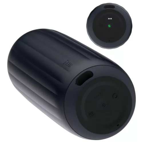 Svakom Sam Neo 2 Pro - App-vezérelt maszturbátor, férfiaknak (fekete-fehér)
