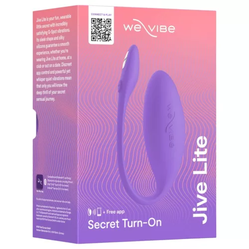We-Vibe Jive Lite – App-vezérelt vibrációs tojás (lila)