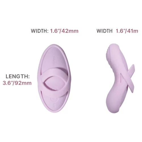 Svakom Echo 2 – App-vezérelt ujjvibrátor (pink)