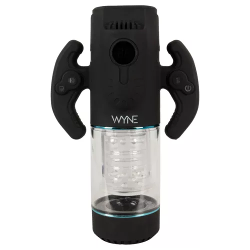 WYNE 11 - automata gamer maszturbátor férfiaknak (fekete)