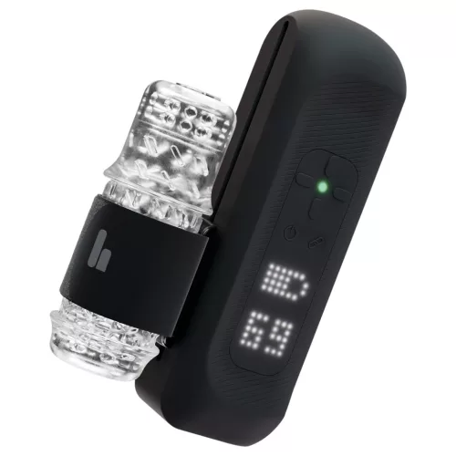 The Handy 2 - Interaktív férfi maszturbátor (fekete)