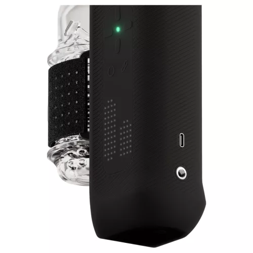The Handy 2 Pro - Interaktív férfi maszturbátor (fekete)