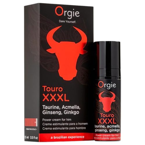 Orgie Touro XXXL - erekció fokozó krém (15ml)