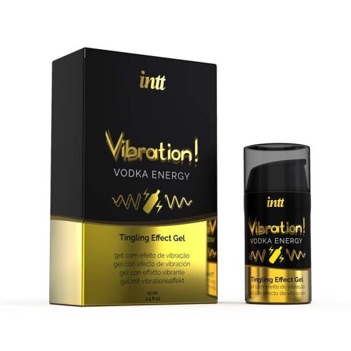 INTT Vodka Energy forrósító, bizsergető síkosító vodka aromával 15ml