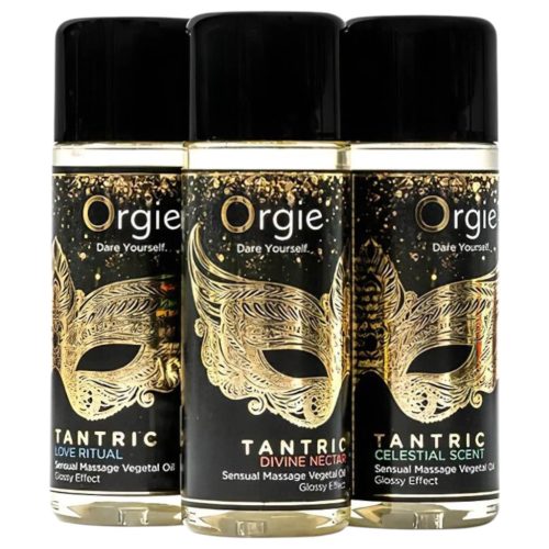 Orgie Tantric - érzéki masszázsolaj szett (3x30ml)