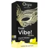 Orgie Dual Vibe - folyékony vibrátor Gin Tonic ízben (15 ml)