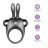 Orgie Orgasmic Bunny - vibrációs péniszgyűrű szett (fekete)