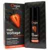 Orgie High Voltage - folyékony vibrátor - eper (15ml)