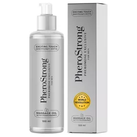 PheroStrong Exclusive - masszázsolaj férfiaknak (100 ml)