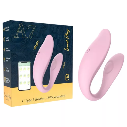 Sweet Play – App-vezérelt párvibrátor (pink)