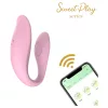Sweet Play – App-vezérelt párvibrátor (pink)
