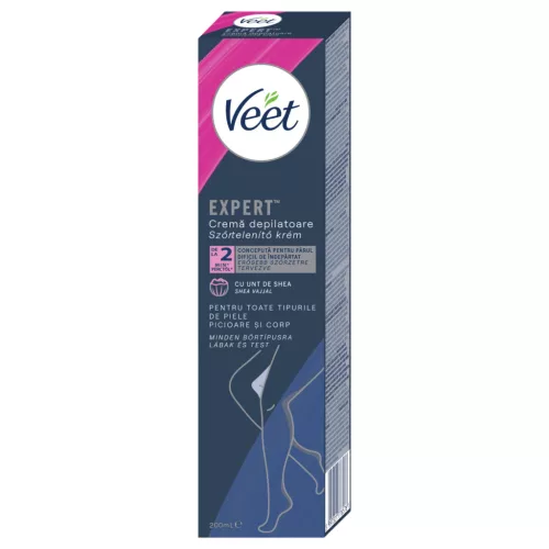 Veet Expert - intim szőrtelenítő krém (200 ml)