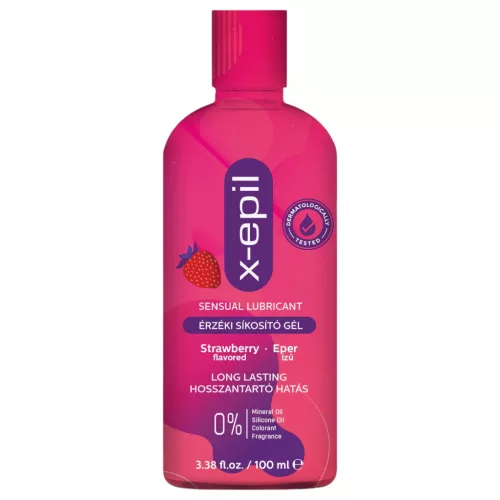 X-Epil - eper ízű érzéki síkosító gél (100 ml)