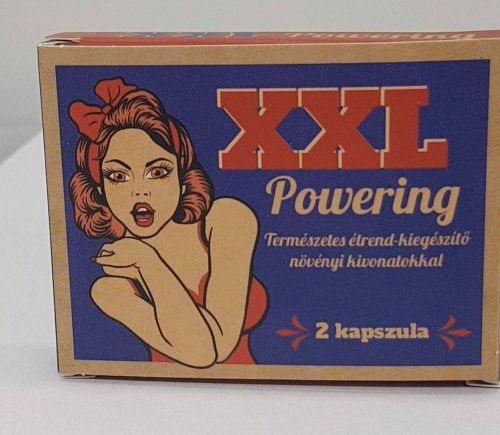 NEW XXL POWERING - TERMÉSZETES ÉTRENDKIEGÉSZÍTÕ FÉRFIAKNAK (2DB)